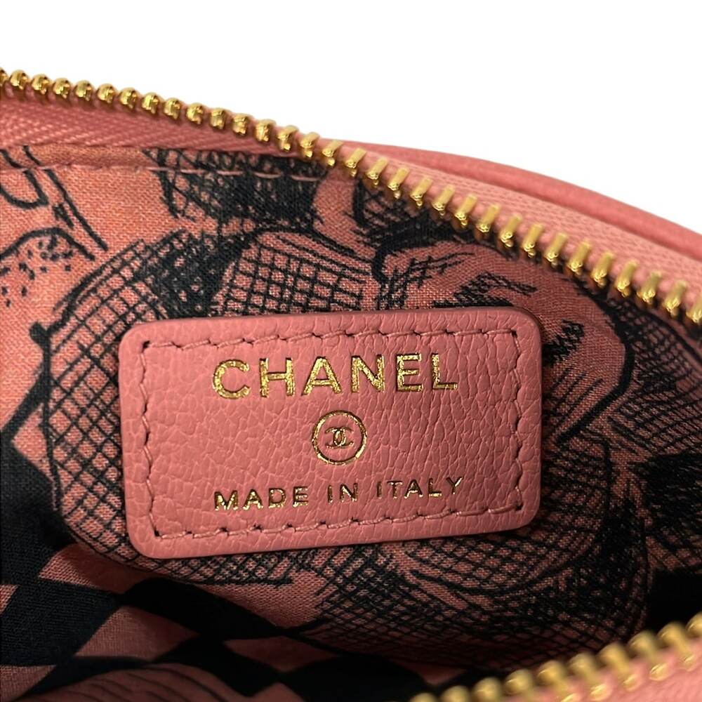 Chanel CC+ Petite Camellia Pouch - Picture 5 of 7